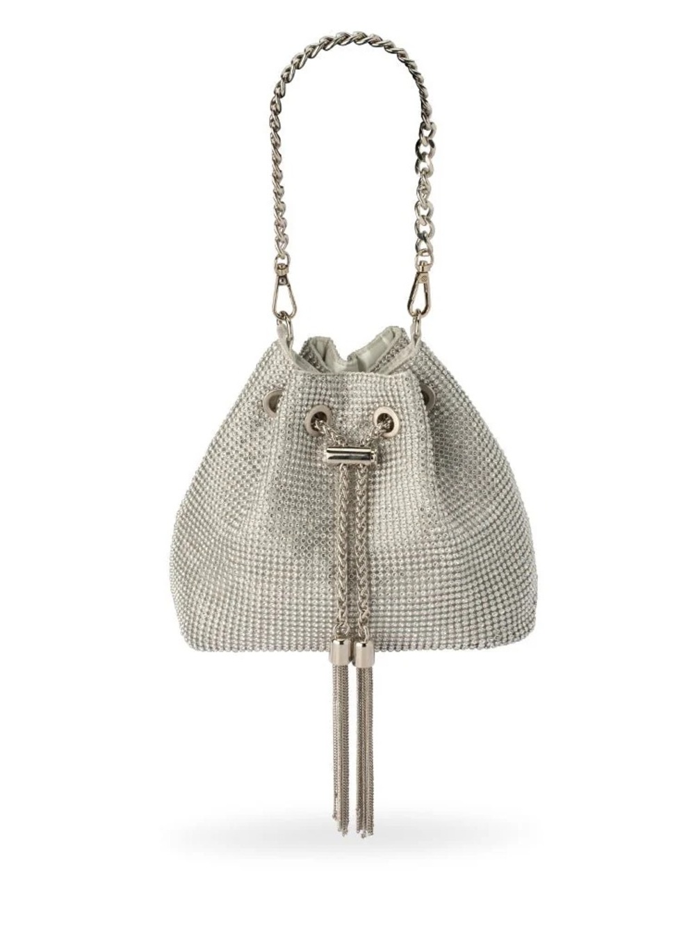 Olga Berg Crystal Drawstring Pouch
